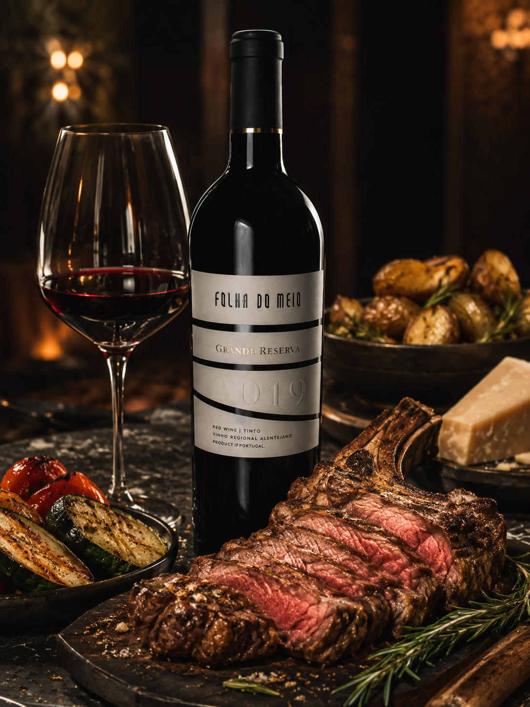 Folha do Meio Tinto Grande Reserva